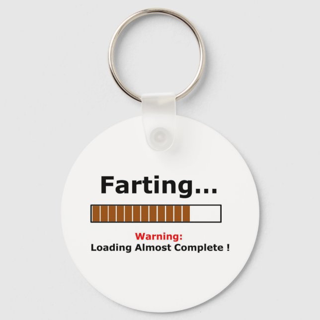 farting full keychain (Front)