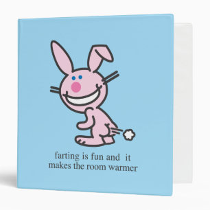 Farting is Fun Binder