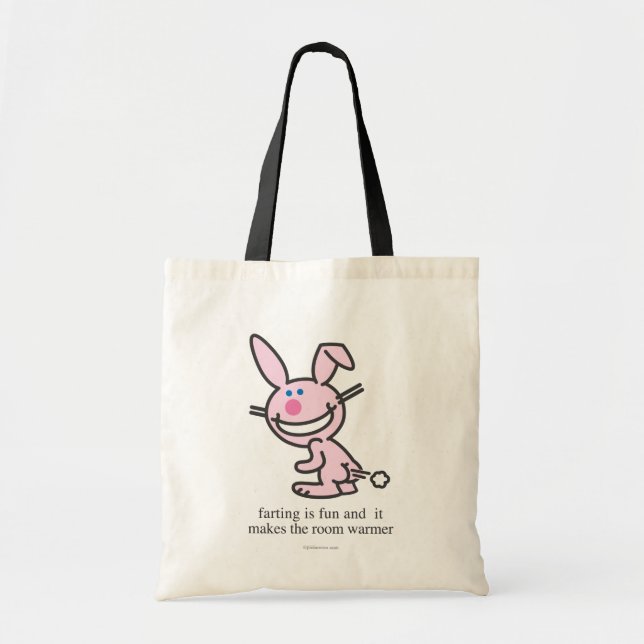 Farting is Fun Tote Bag (Front)