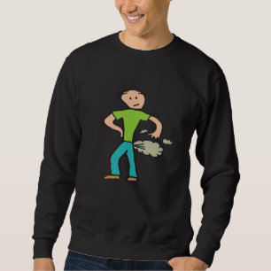 Farting Man Sweatshirt