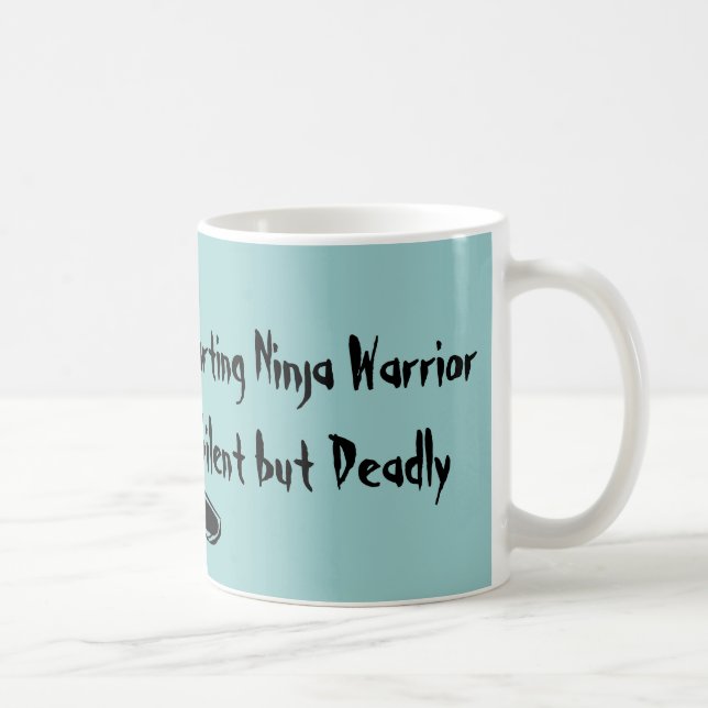 Farting Ninja Warrior Silent but Deadly Mug (Right)