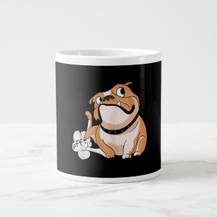 Farting Pitbull Lover Funny Bulldog Dog Mom Lover Large Coffee Mug