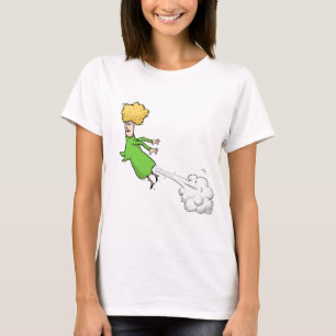 Farting Woman sur mon T-shirt