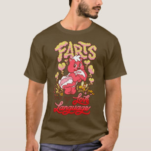 Farts Are My Love Language Skunk T-Shirt