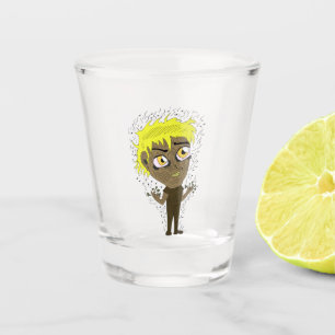 Farty Fingers Chibi Shot Glass