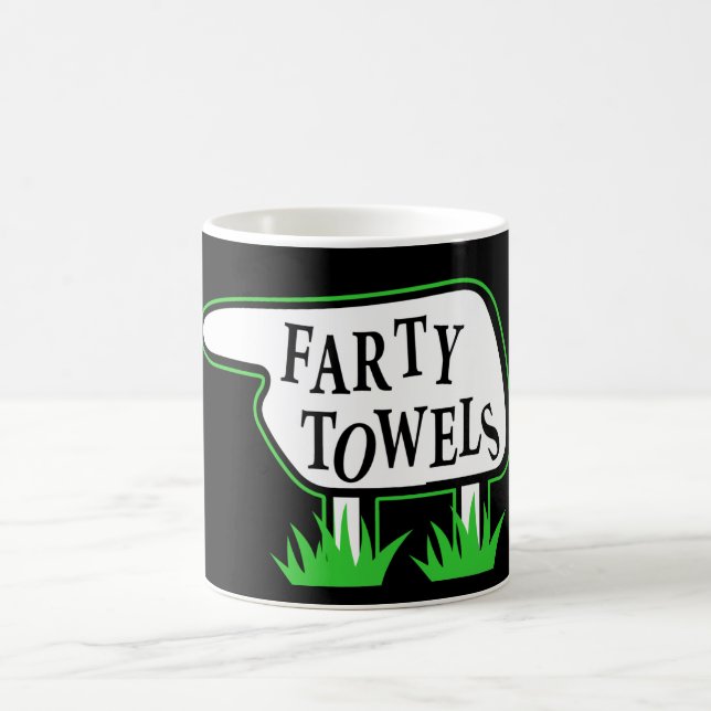 Farty Towels Coffee Mug (Center)