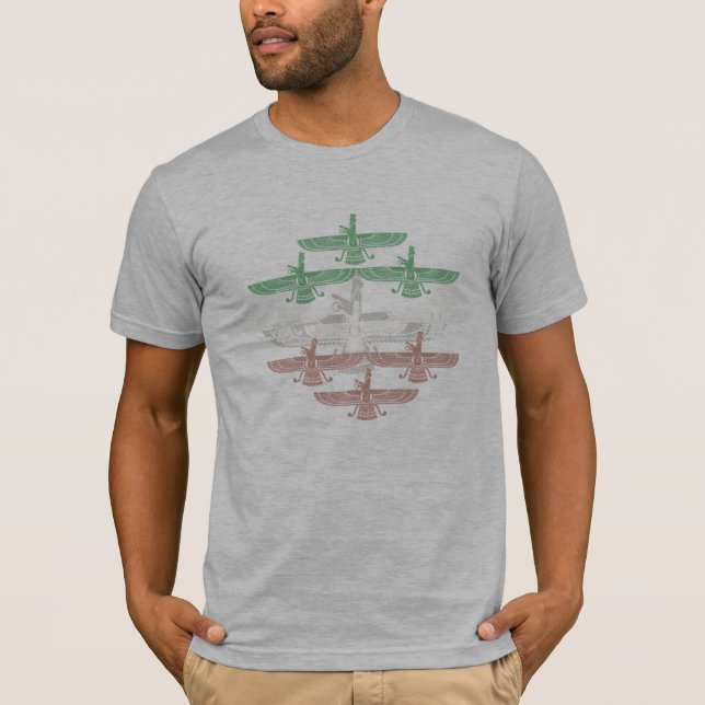 Farvahar Colours T-Shirt (Front)