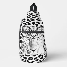 Fascinating Feline- Leopard Print Sling Bag