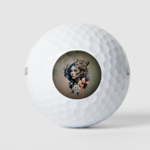 Fascinating interplay between the animal and human golf balls