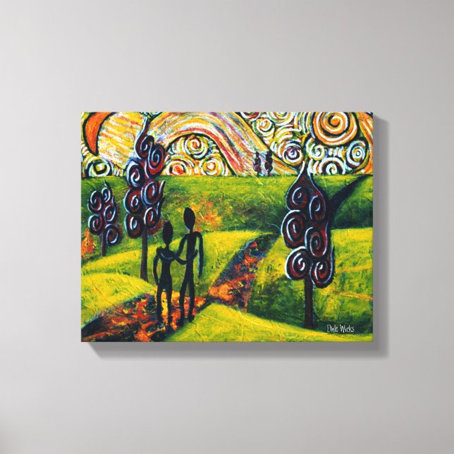Fascinating Journey Canvas Print (Front)