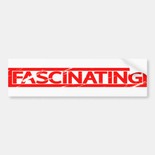 Fascinating Stamp Bumper Sticker