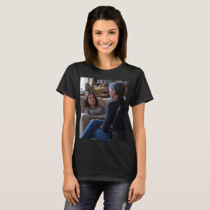 Fascination avec Canards femmes noir T-shirt