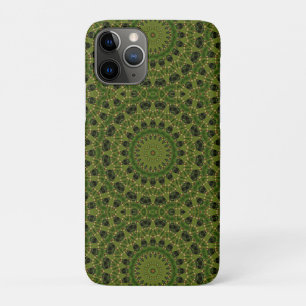 Fascination mushroom kaleidoscope iPhone 11 pro case