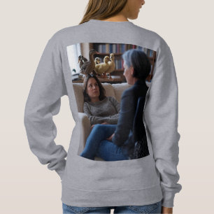 Fascination Pour Ducks femmes sweatshirt gris dos