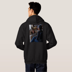 Fascination With Ducks men black hoodie back