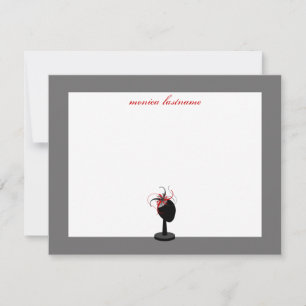 Fascinator et support de casquette - cartes pour