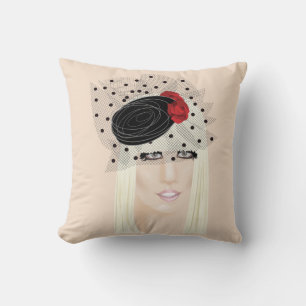 Fascinators - Beret Throw Pillow