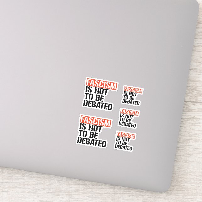 Fascism is not to be debated (Detail)