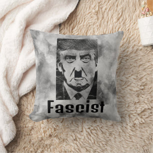 Fascist Trump Throw Pillow