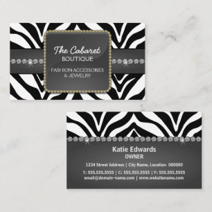 Fashion Accessory & Jewellery Business Card