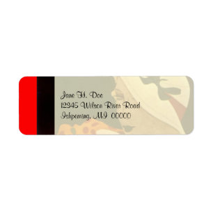 Fashion Art Deco Return LABEL ~ EZ2 Change Info