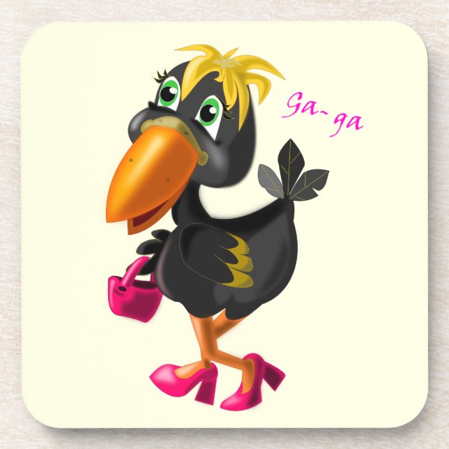 Fashion Bird Coaster (Front)