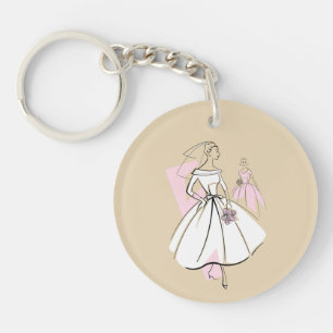 Fashion Bride Neutral Bride texte retour porte - c