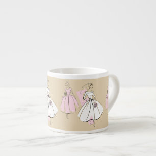 Fashion Bride Neutral Bridesmaid mug espresso