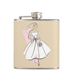 Fashion Bride Neutral flask