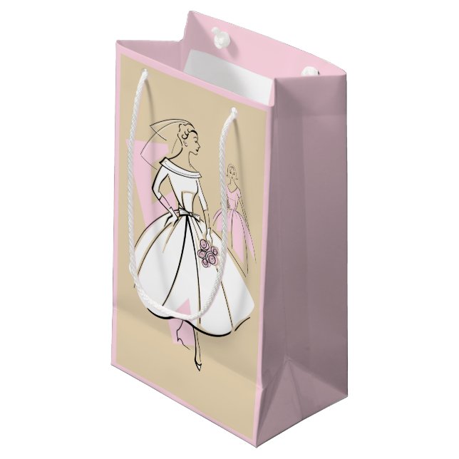 Fashion Bride Neutral Group bag small pink (Front Angled)