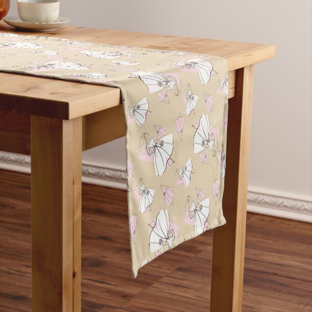 Fashion Bride Neutral Group Multi table runner (In Situ)