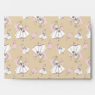 Fashion Bride Neutral Multi envelope pink inside