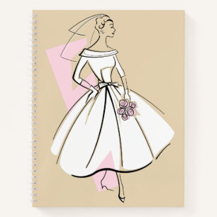 Fashion Bride Neutral notebook