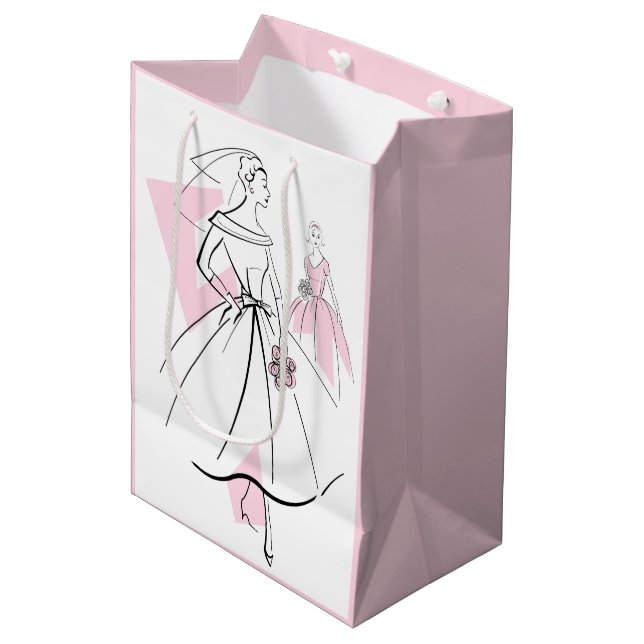 Fashion Bride Pink Group bag medium pink (Front Angled)