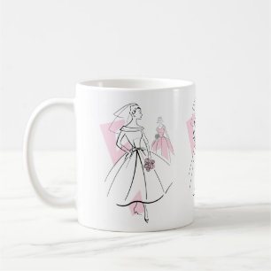 Fashion Bride Pink Group mug
