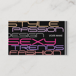 Fashion Business Card