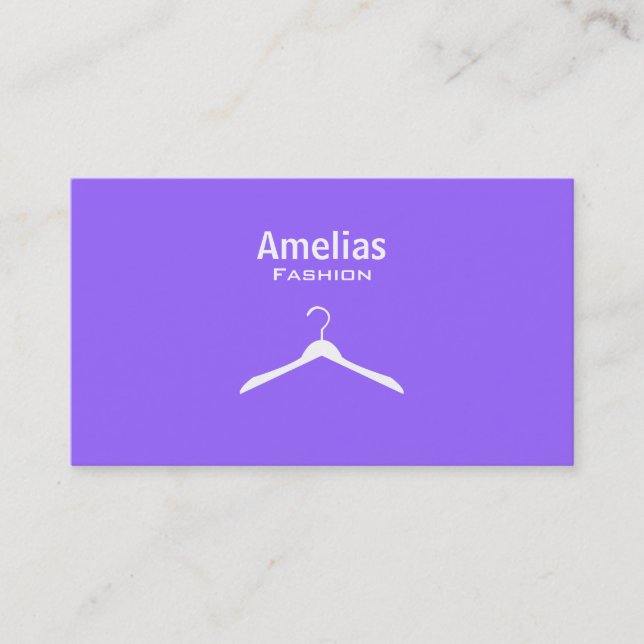 Fashion Business Cards (Front)