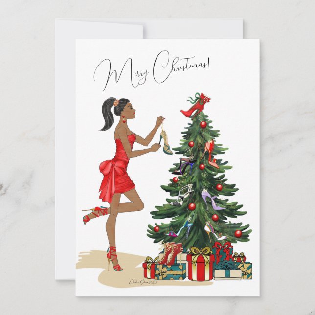 Fashion Christmas Card (Front)