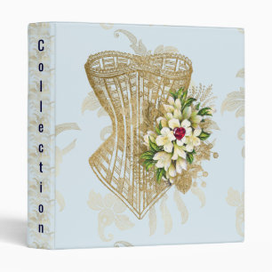 Fashion Corset 3 Ring Binder