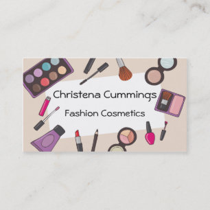 Fashion Cosmetics Business Card