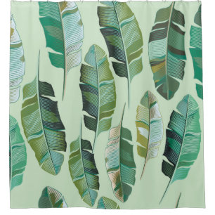 Fashion design with tropical banana plants