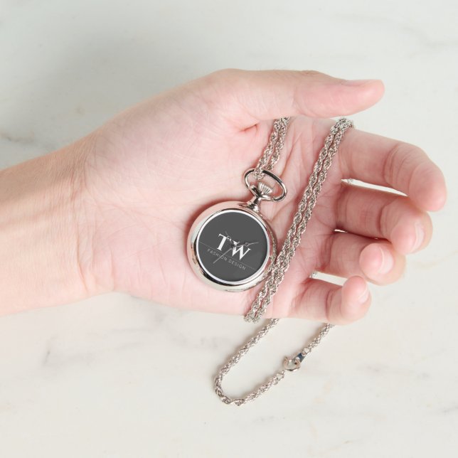 Fashion Designer Black Watch (Hand)