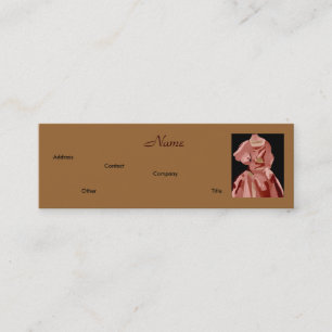 Fashion Designer Neutral II Business Card