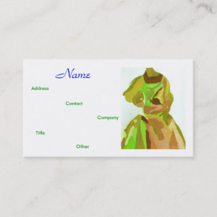 Fashion Designer Spring IV Carte de visite