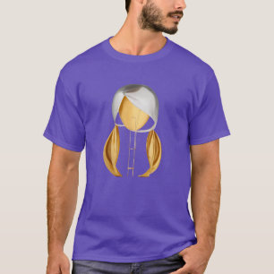 Fashion Diva: An's Iconic Glamour Pose Design T-Shirt