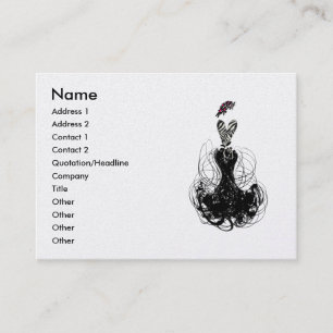 Fashion Diva - Customized Business Card