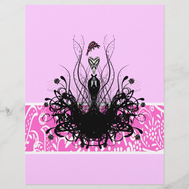 Fashion Diva Invitations, Flyers and Stickers (Front)