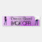 Fashion Diva on Board Back Off Bumper Sticker