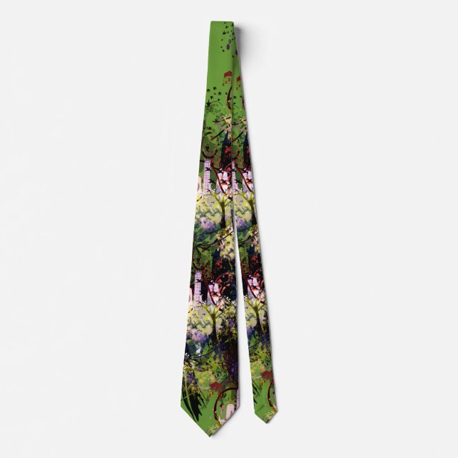 Fashion Diva Swirled Tie (Front)