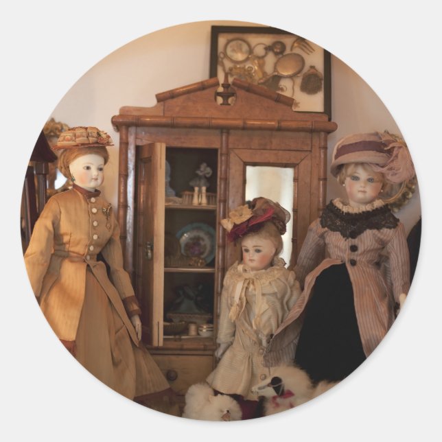 Fashion Dolls Shopping Sticker (Front)